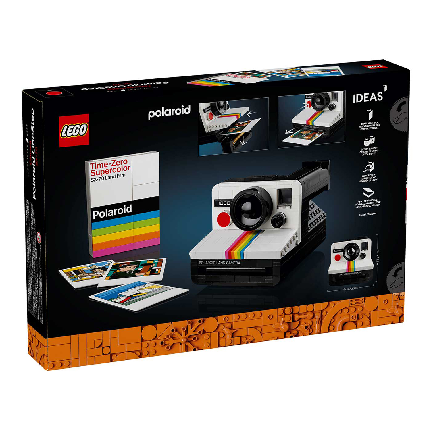 Конструктор детский LEGO Ideas Фотоаппарат Полароид Polaroid21345 - фото 3