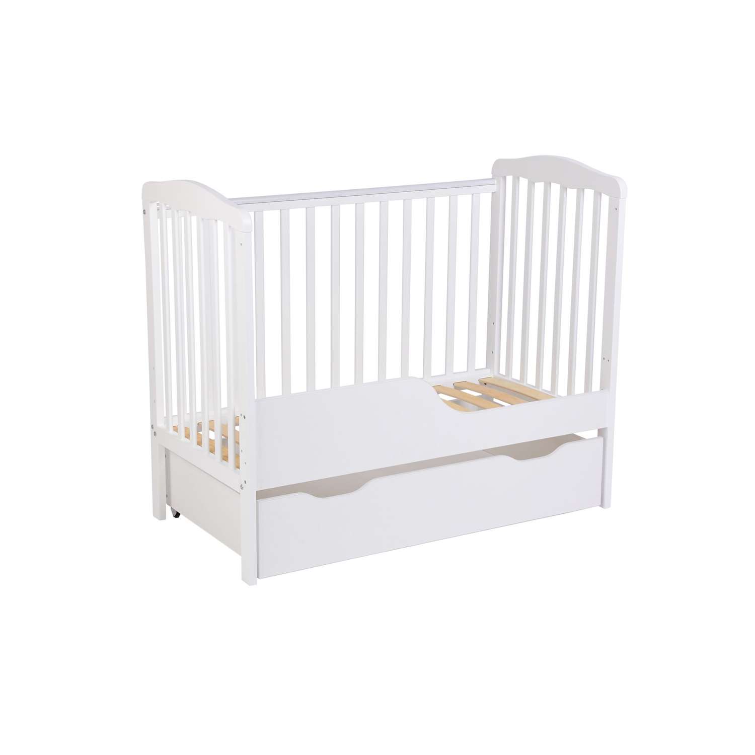 Кроватка детская Polini kids Simple 310-01 Белый - фото 16