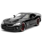 Машина Jada Fast and Furious 1:24 Dodge Viper SRT10 2008 Черная 30731