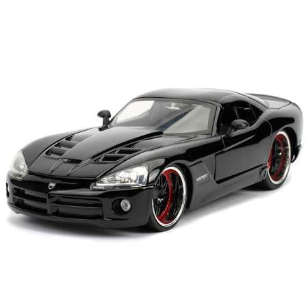 Машина Jada Fast and Furious 1:24 Dodge Viper SRT10 2008 Черная 30731