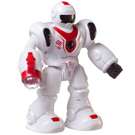 Робот Junfa Бласт Космический воин электромеханический свет звук белый с красным