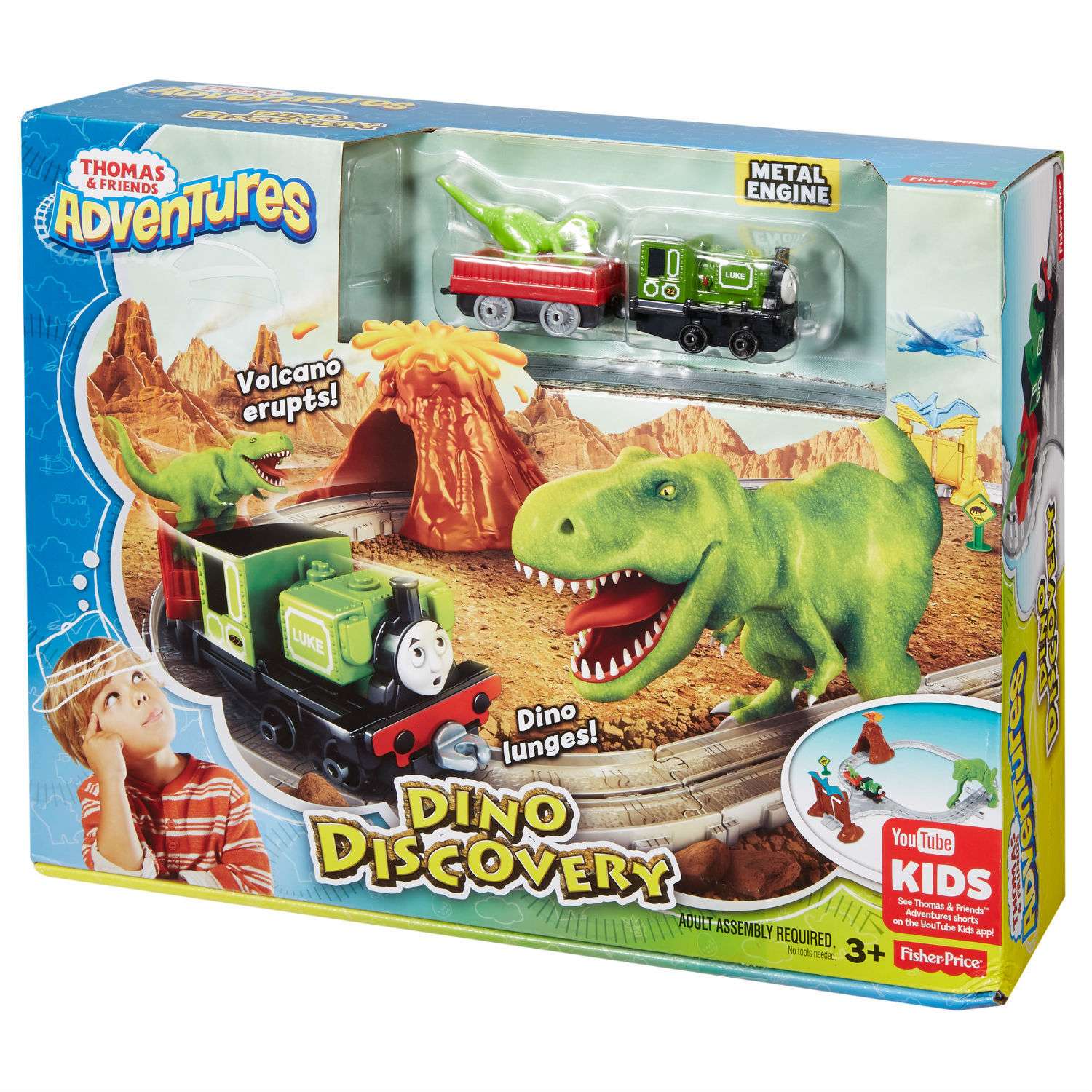 Игровой набор Thomas & Friends Парк динозавров FBC67 - фото 14