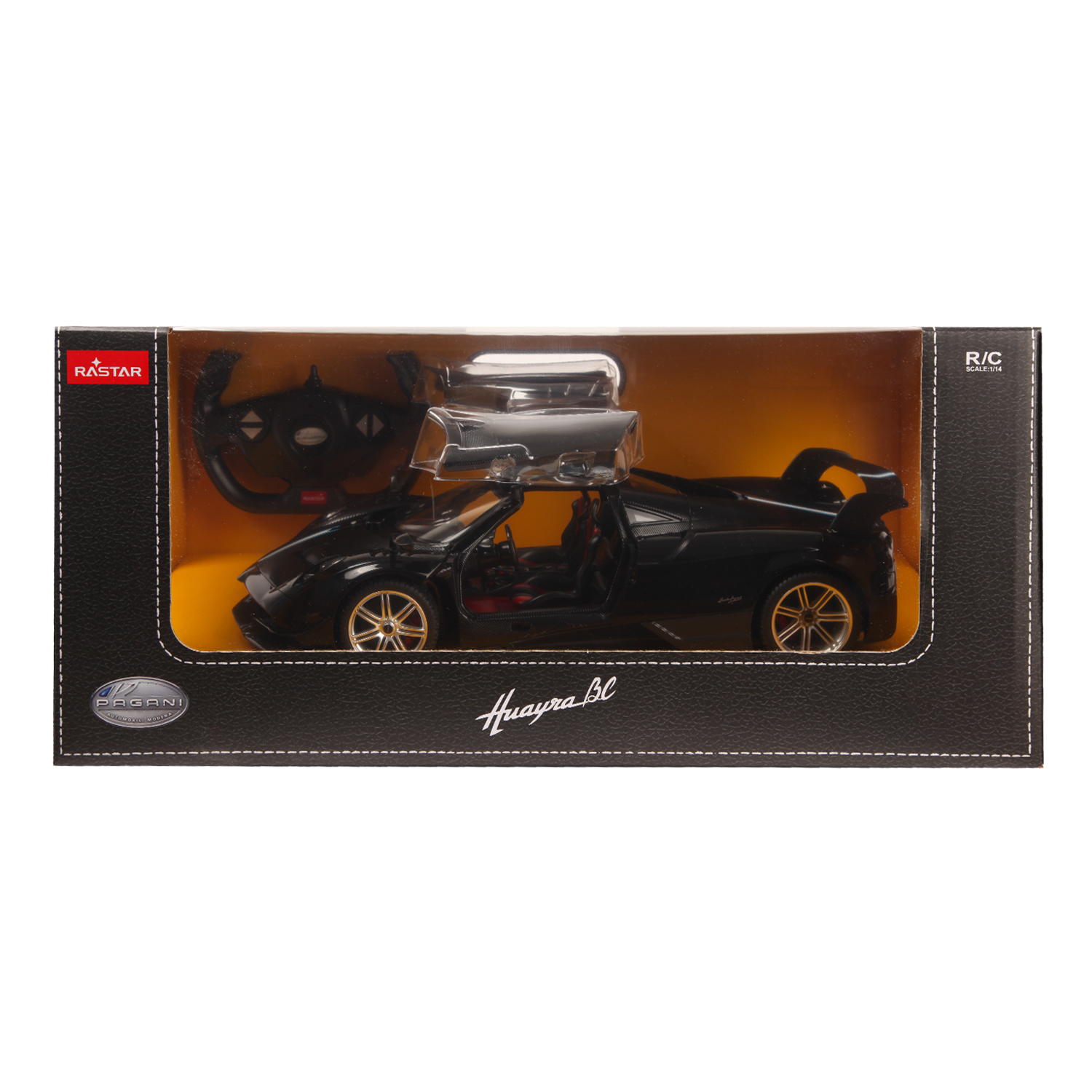 Машина игрушечная на р/у 1:14 Pagani Huayra BC, 33 см Rastar 75400