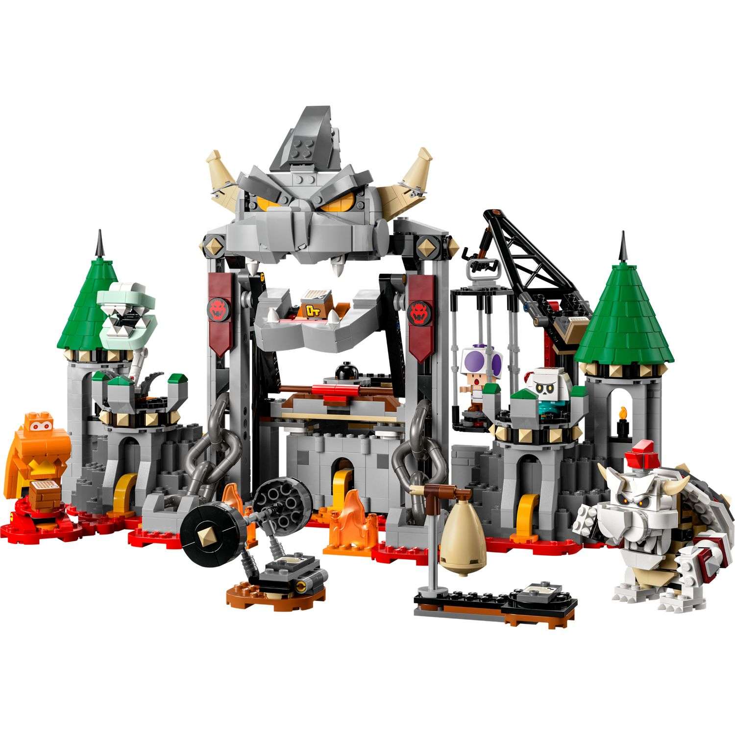 Конструктор LEGO Super Mario Dry Bowser Castle Battle 71423 - фото 2
