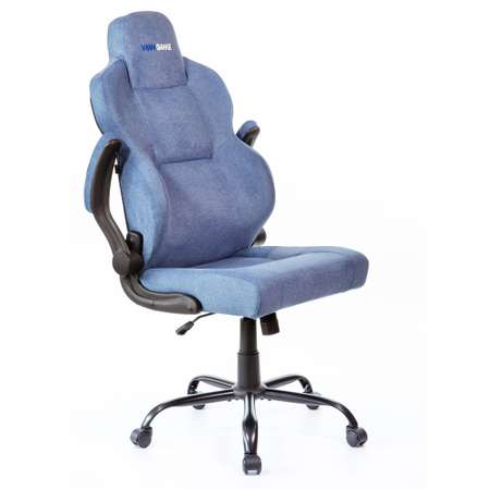 Кресло компьютерное VMMGAME UNIT FABRIC синяя ткань
