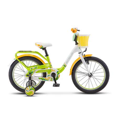 Детский велосипед STELS Pilot-190 18 (V030) зелёный/жёлтый/белый