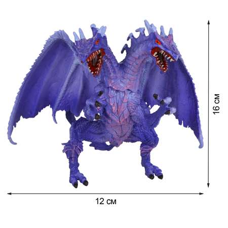 Игрушка фигурка Masai Mara Двухглавый дракон серии Мир драконов