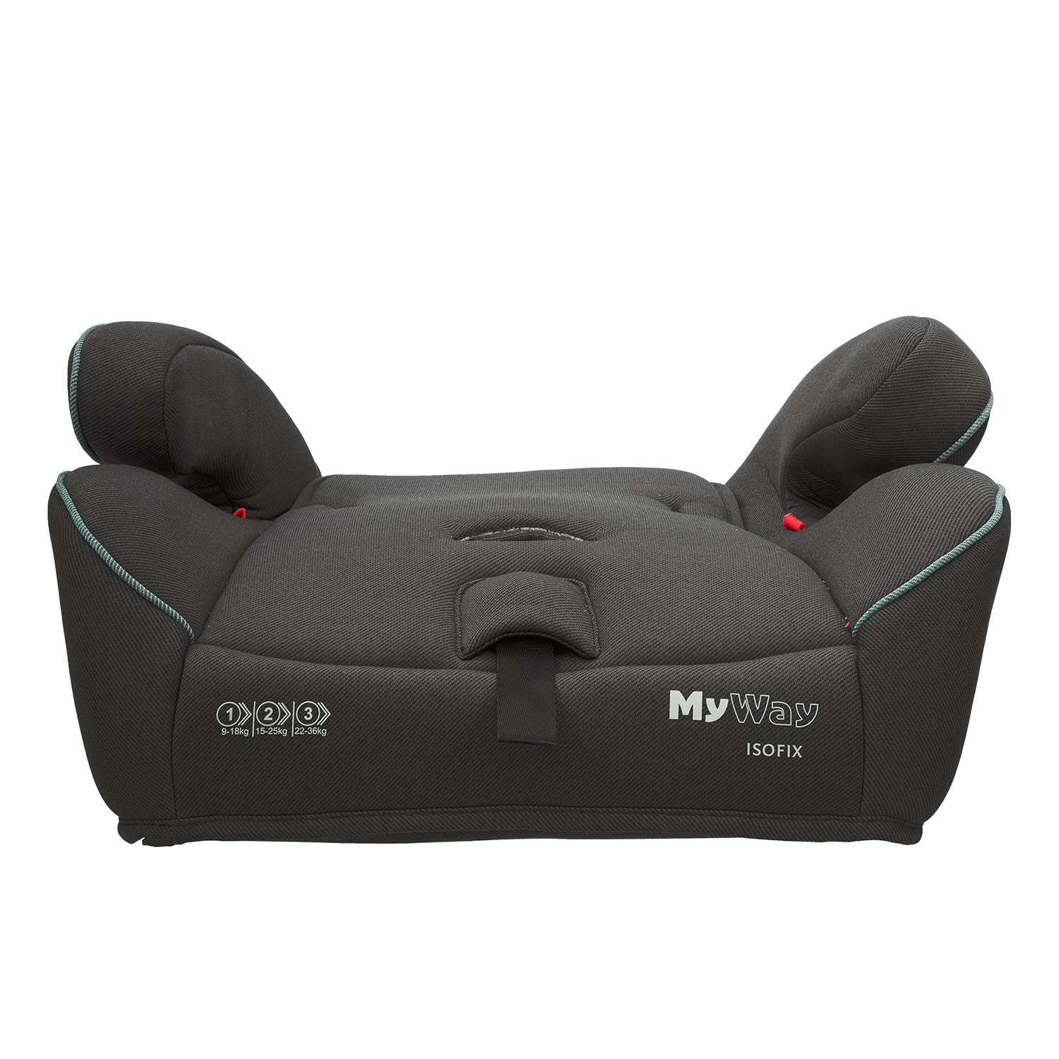 Автокресло JOVOLA MyWay ISOFIX группа 1+2+3 9-36 кг серый-зеленый - фото 17