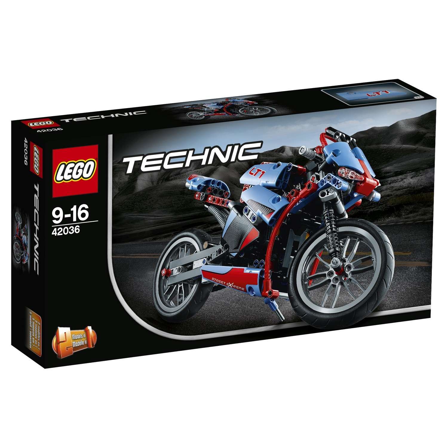Конструктор LEGO Technic Спортбайк (42036) - фото 2