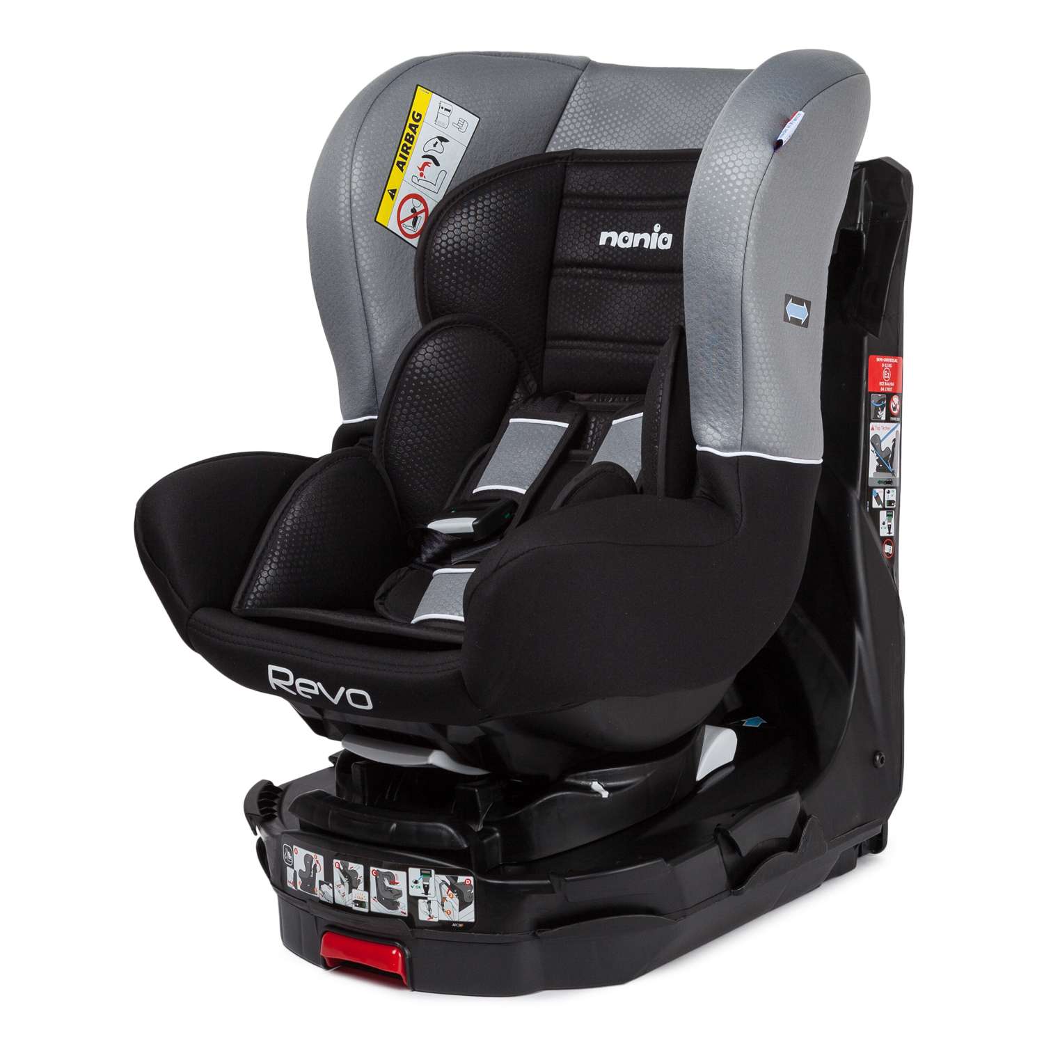 Автокресло Nania Revo Isofix Luxe Grey - фото 1