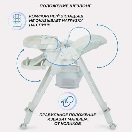 Стульчик для кормления Rant Cafe RH300 Light green