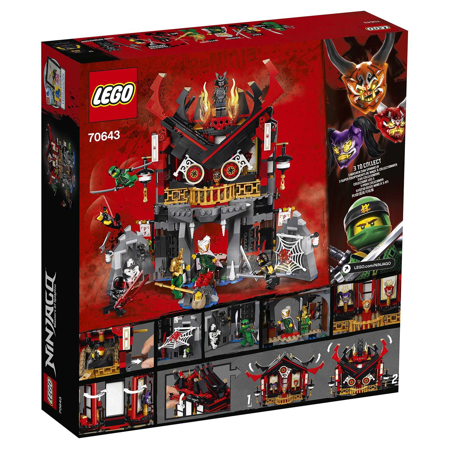 Конструктор LEGO Храм воскресения Ninjago (70643) - фото 3