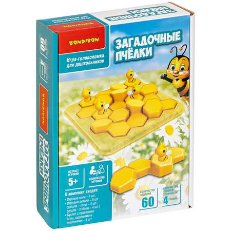 Логическая игра Bondibon Загадочные пчёлки Бондилогика