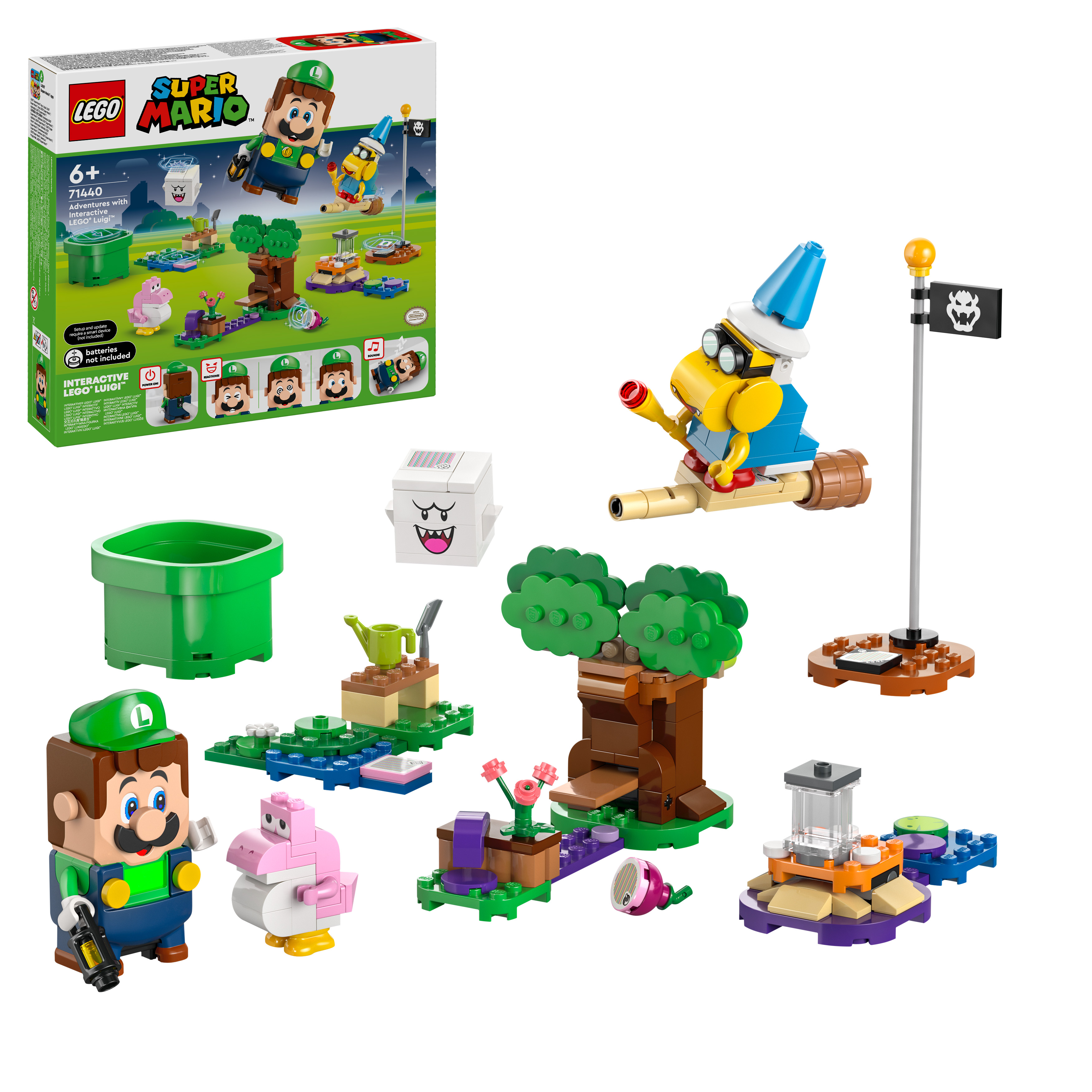 Конструктор LEGO Super mario Приключения с интерактивным Luigi 71440 - фото 1