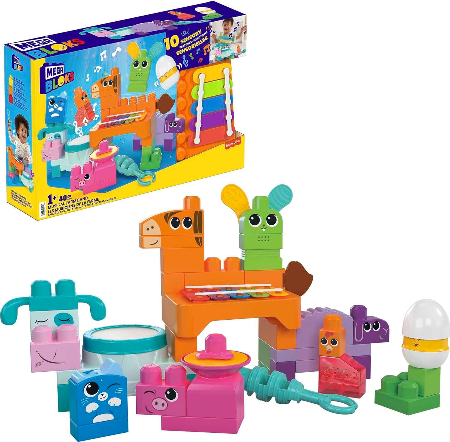 MEGA BLOKS Musical Farm Band