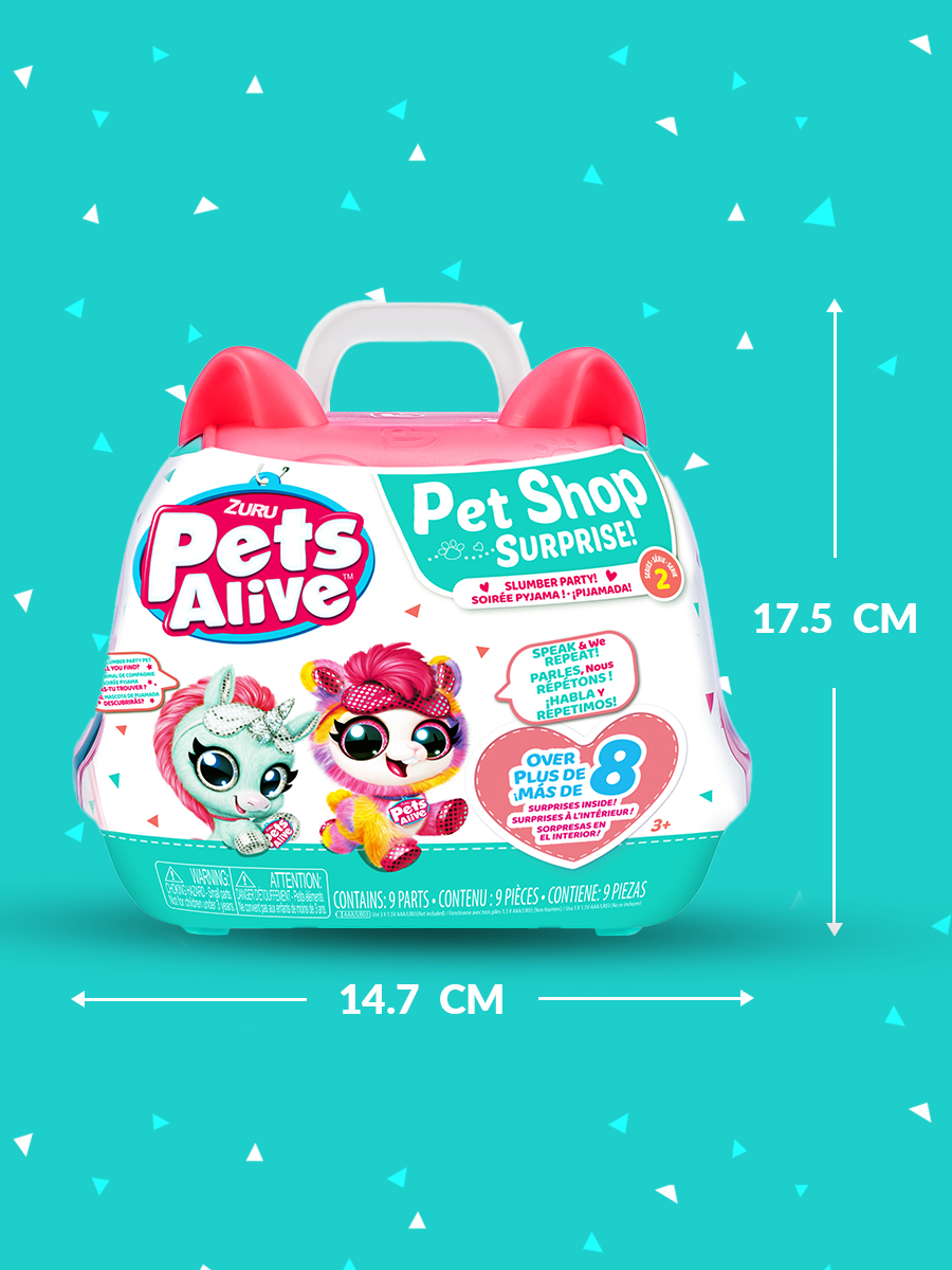 Игрушка Zuru Pets Alive Плюшевый сюрприз в непрозрачной упаковке (Сюрприз)  9532