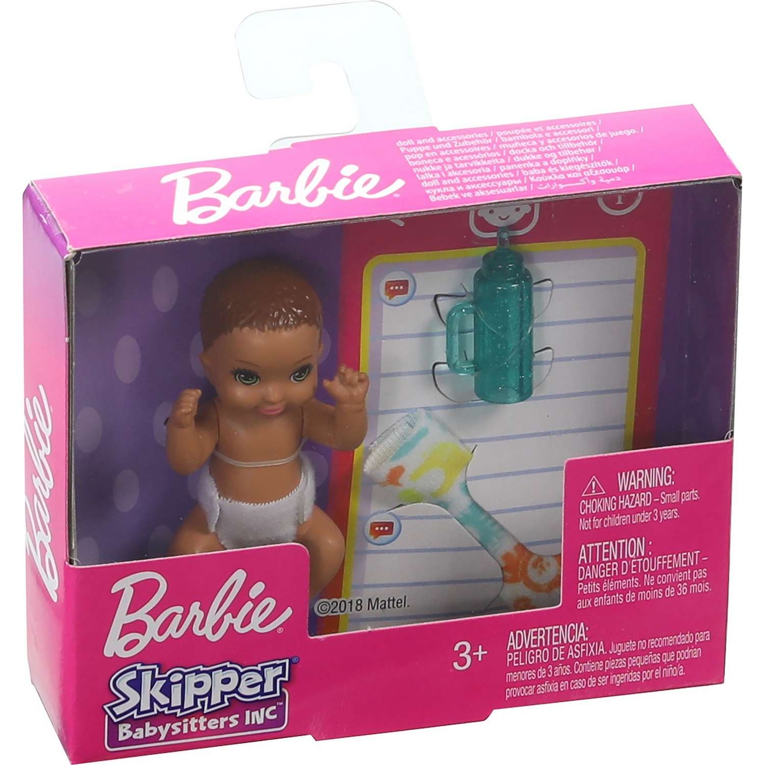 Кукла Barbie Ребенок и набор аксессуаров FHY79 FHY76 - фото 3