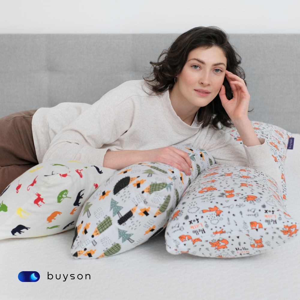 Подушка для беременных и детей buyson BuyComfy Forest - фото 6