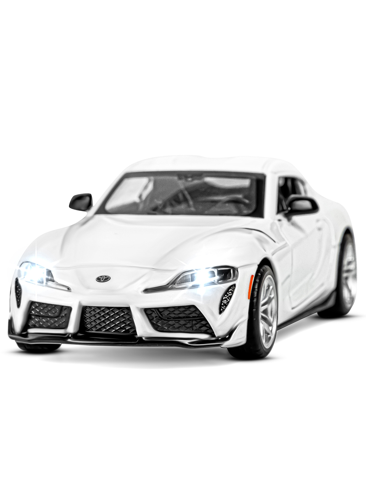 Автомобиль АВТОпанорама Toyota GR Supra 1:31 белый JB1251500 - фото 10