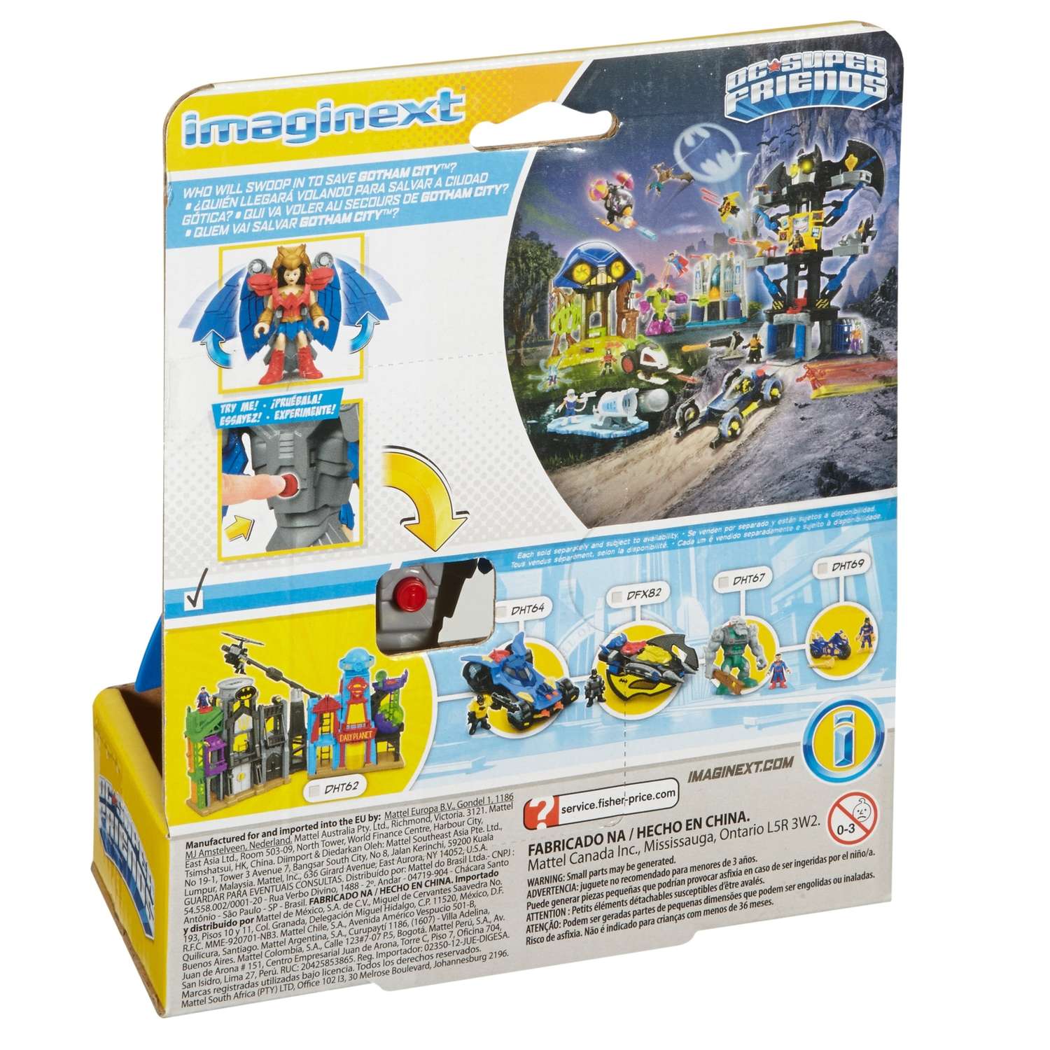 Фигурка IMAGINEXT DC Super Friends DRT59 - фото 6