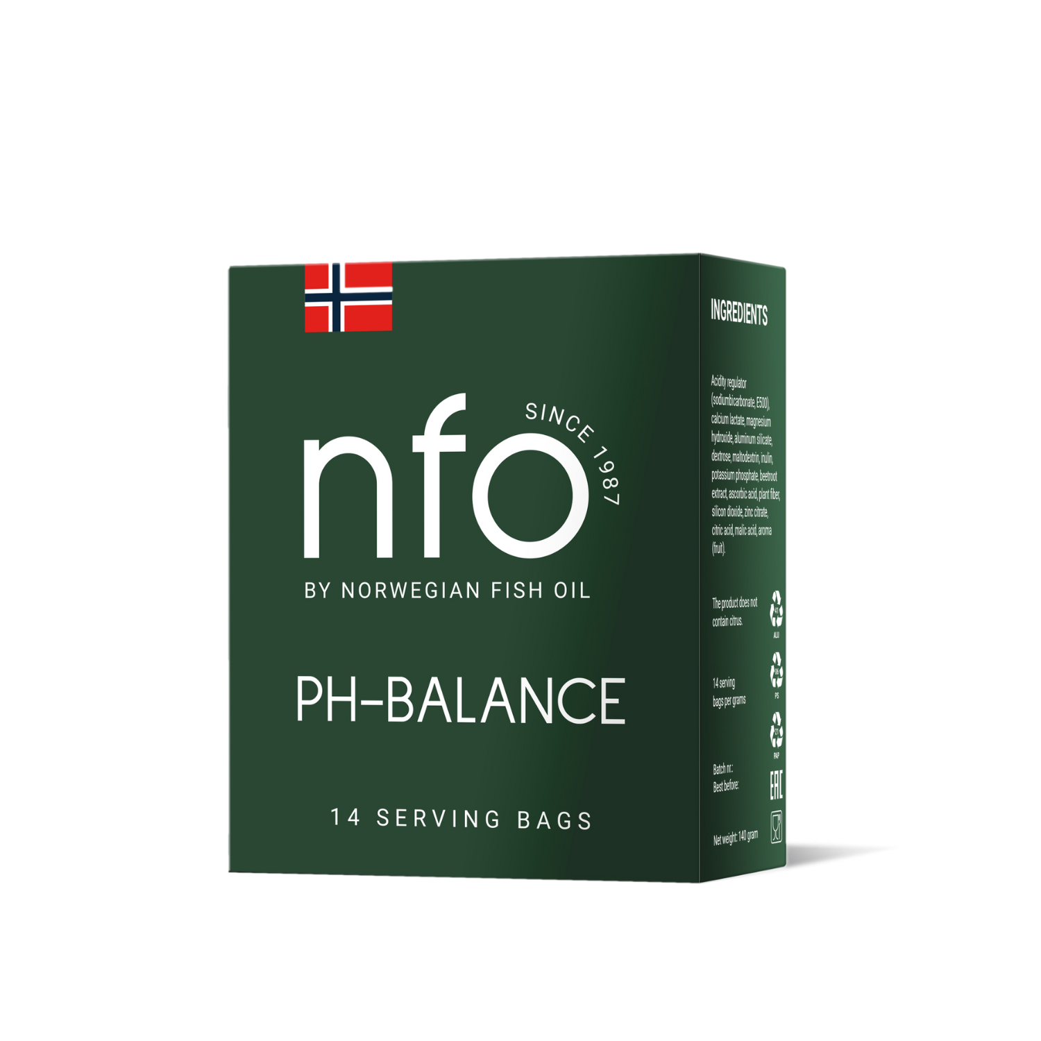 pH-баланс Norwegian fish oil 14х10 грамм - фото 1