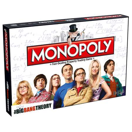 Настольная игра Winning Moves Монополия The Big Bang Theory Теория большого взрыва на английском языке