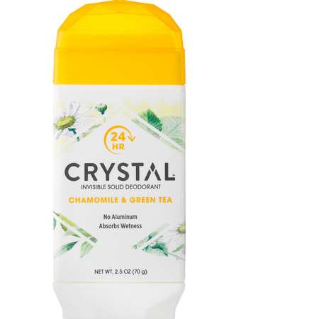 Дезодорант Crystal твердый невидимый с ароматом ромашки и зеленого чая