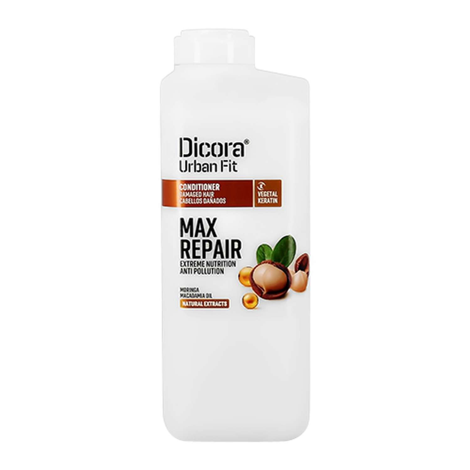 Кондиционер для волос DICORA URBAN FIT с маслом макадамии (экстра восстановление и питание) 400 мл - фото 4