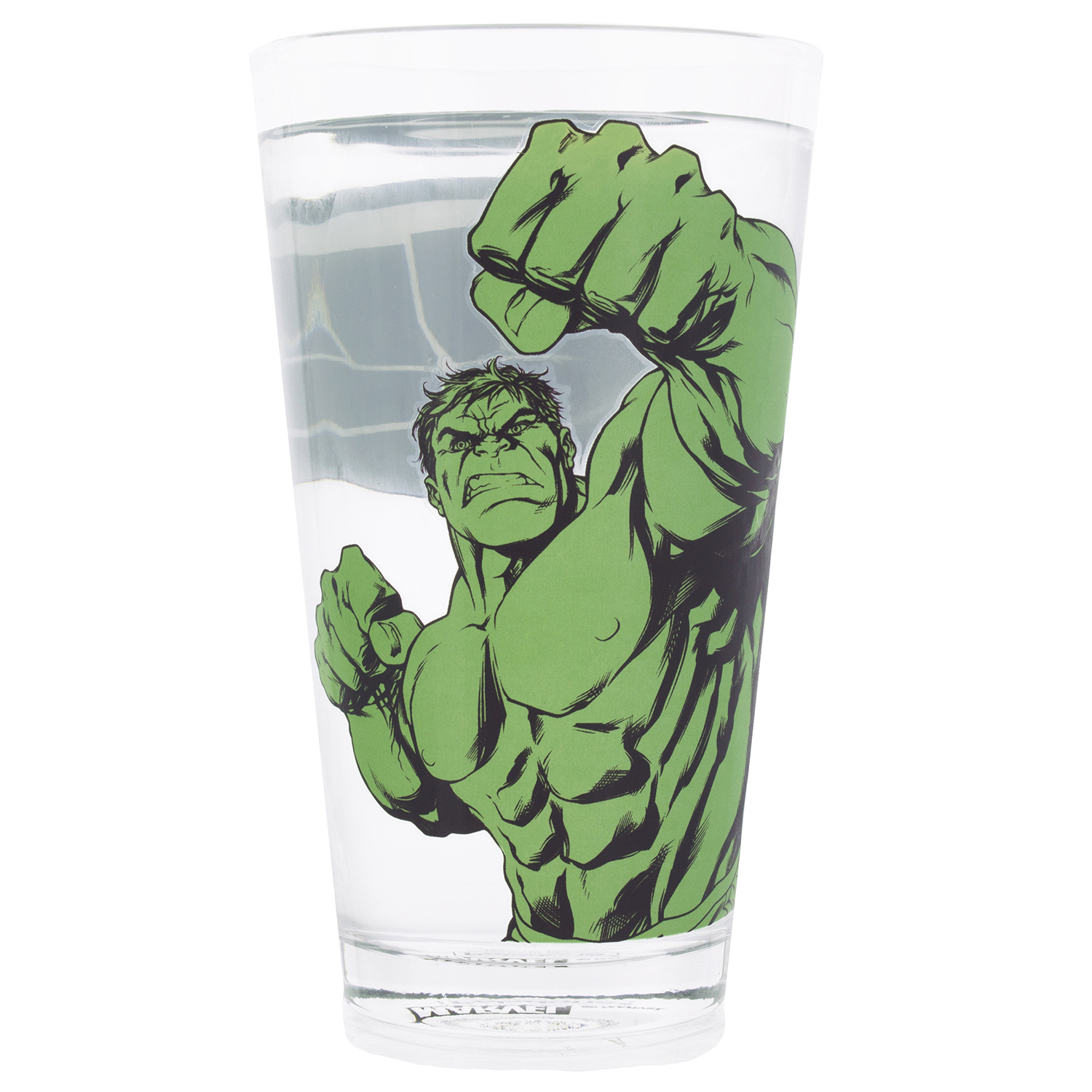 Бокал  PALADONE стеклянный Marvel Avengers Hulk Colour Change Glass PP2987MAV2 - фото 2