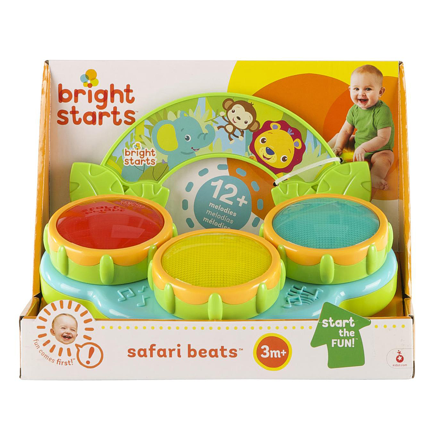 Игрушка Bright Starts Барабаны Сафари 52269 - фото 2