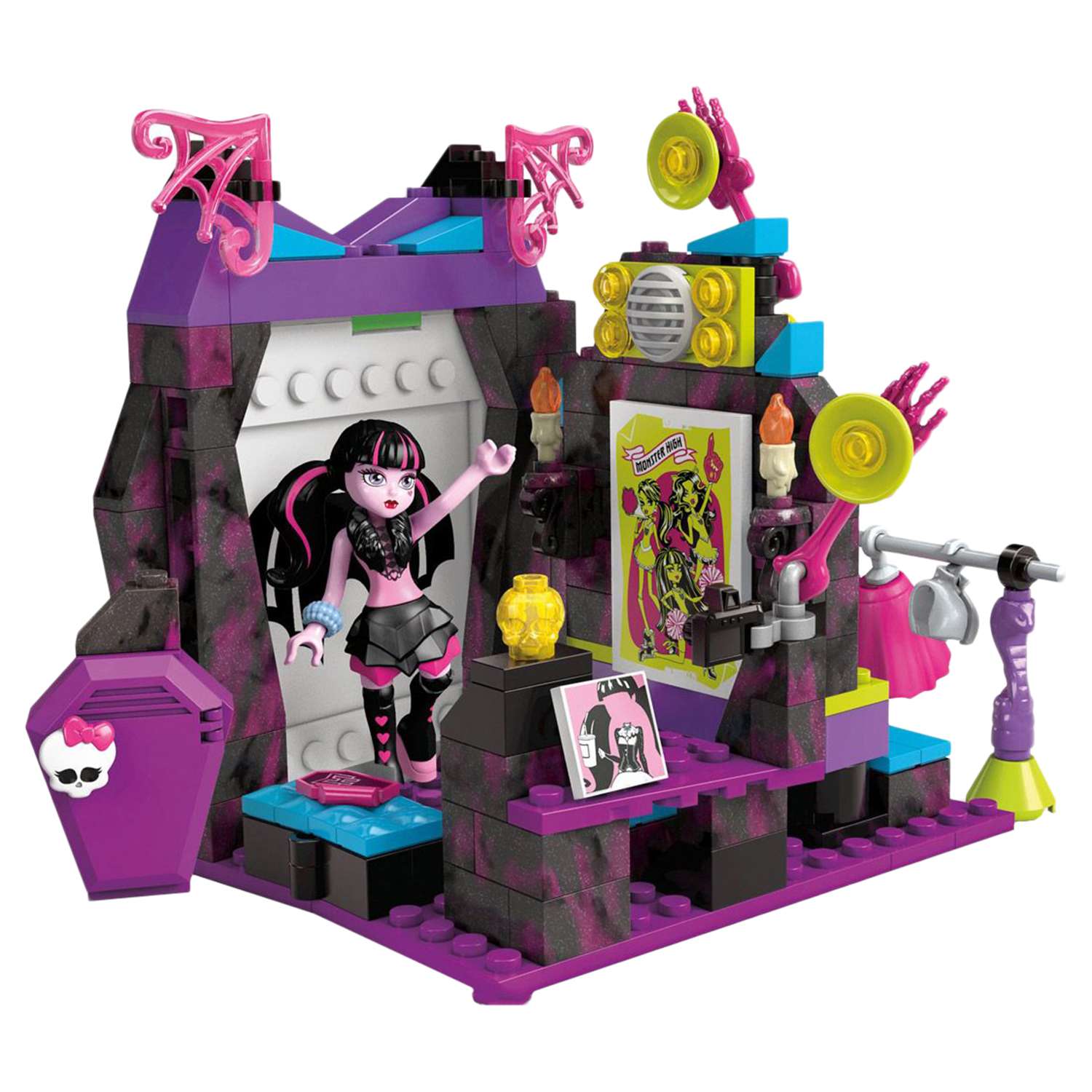 Конструктор монстры. Конструктор мега Блокс Монстер Хай. Набор Mega Bloks Monster High:. Конструктор Mega Construx Monster High dyc74 день в фотостудии. Конструктор Mega Bloks Monster High dyc74 день в фотостудии.