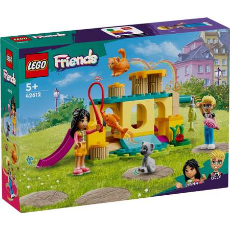 Конструктор LEGO Friends Приключение на игровой площадке для кошек 42612