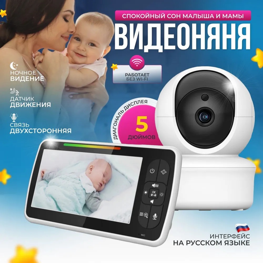 Видеоняня Baby Monitor sm650 - фото 1