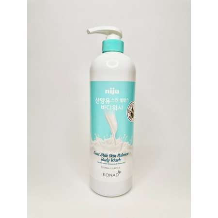 Гель для душа с козьим молоком Konad Niju Goat Milk Skin Balance Body Wash