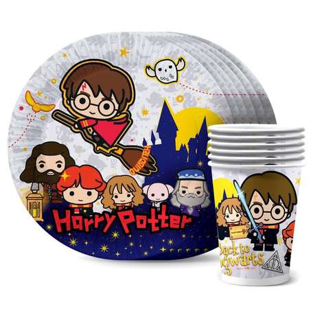 Набор одноразовой посуды ND PLAY Harry Potter Гарри Поттер 304893