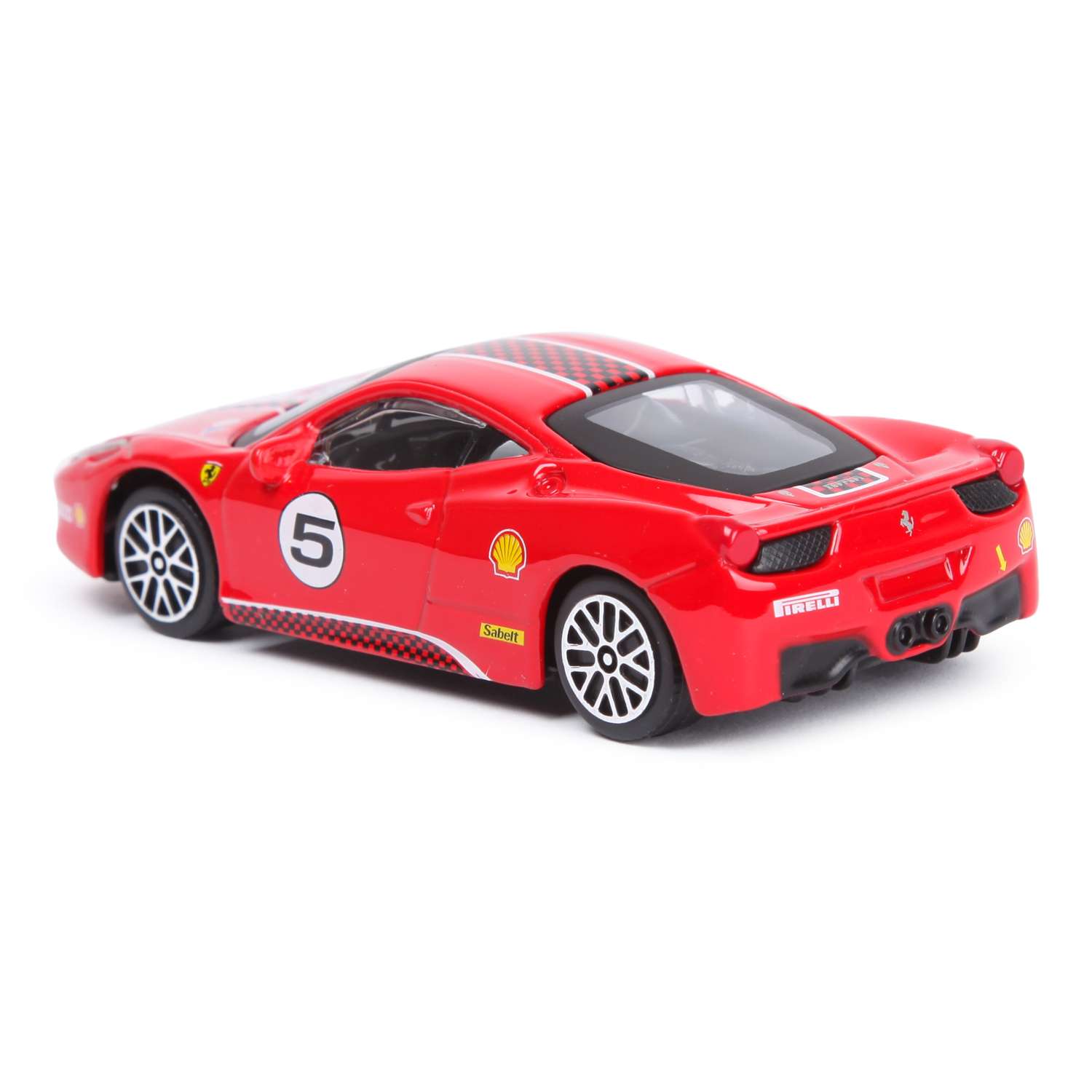 Машина BBurago 1:43 Ferrari 458 Challenge 18-31132W 18-31132W - фото 3