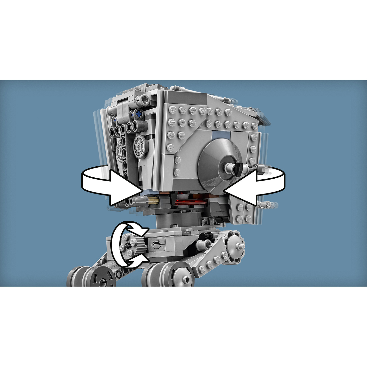 Конструктор LEGO Star Wars Разведывательный шагоход блочный - фото 6