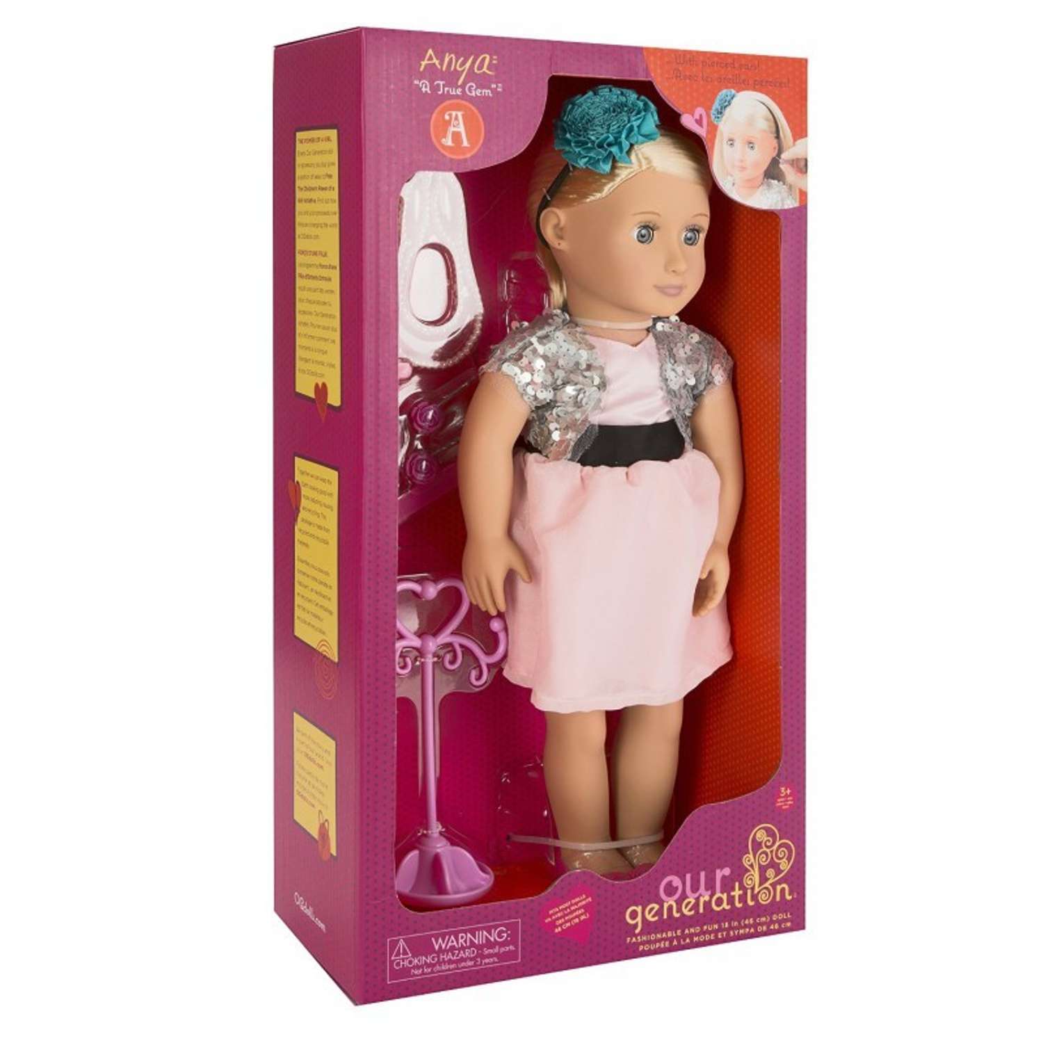 Кукла Our Generation Аня 46 см с украшениями BD31052Z - фото 3
