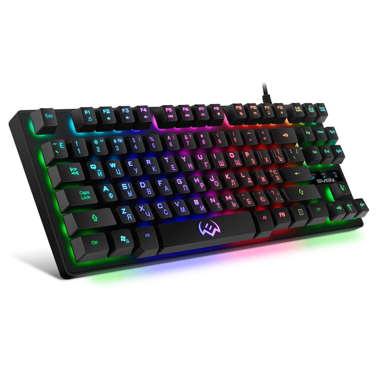 Игровая клавиатура SVEN KB-G7400 с подсветкой - фото 1