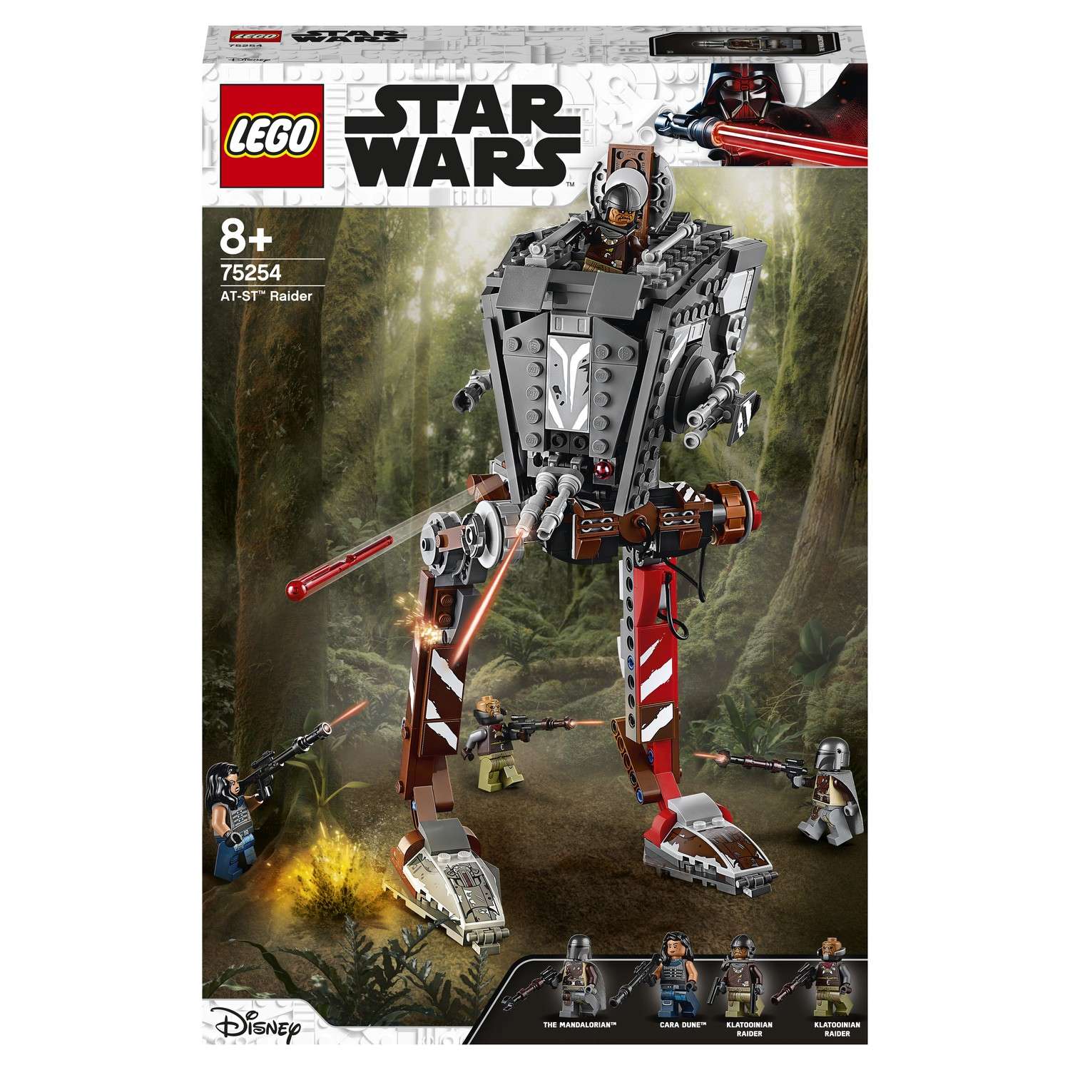 Конструктор LEGO Star Wars Episode IX Диверсионный AT-ST 75254 - фото 2