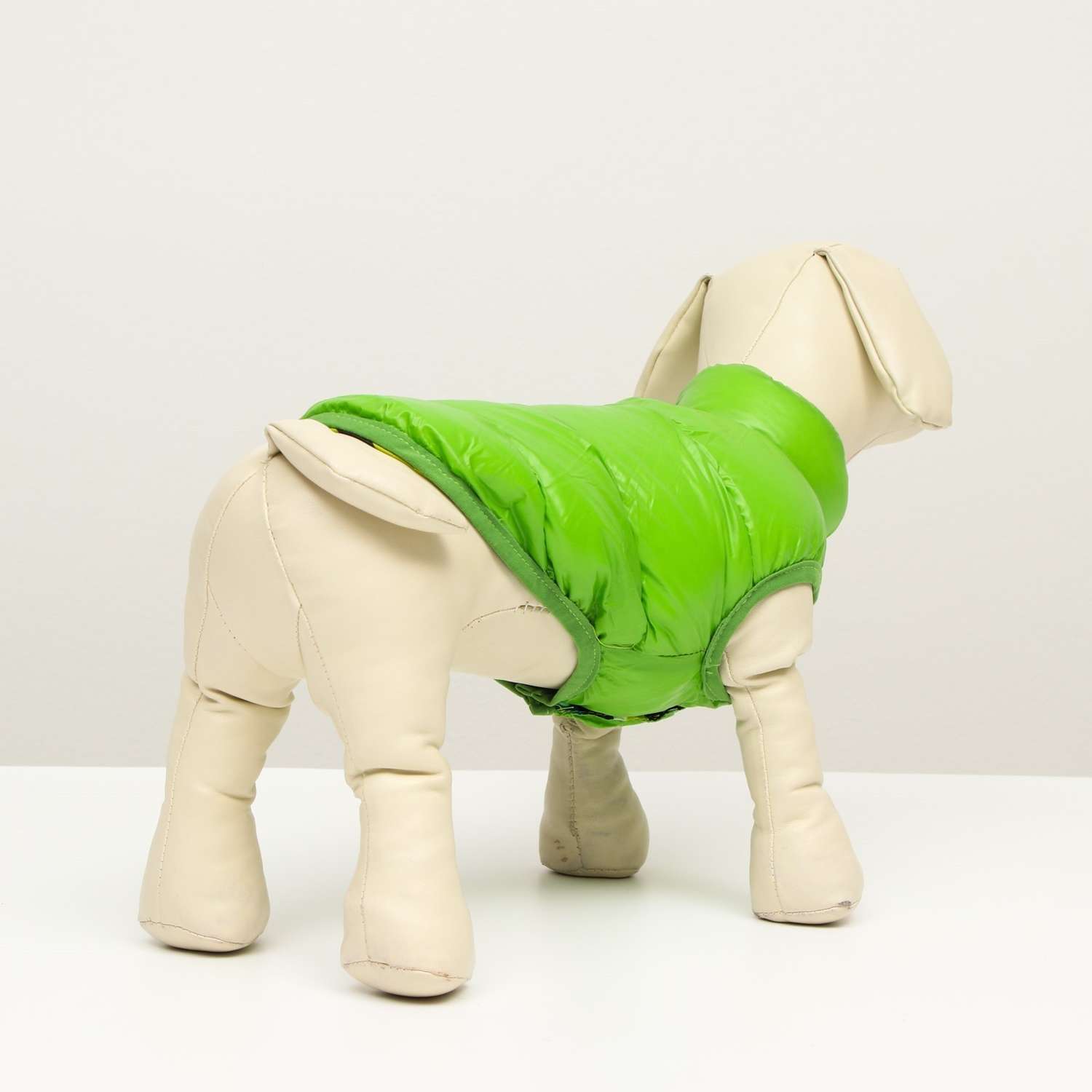 Куртка для собак Sima-Land двухсторонняя зелёная - фото 3
