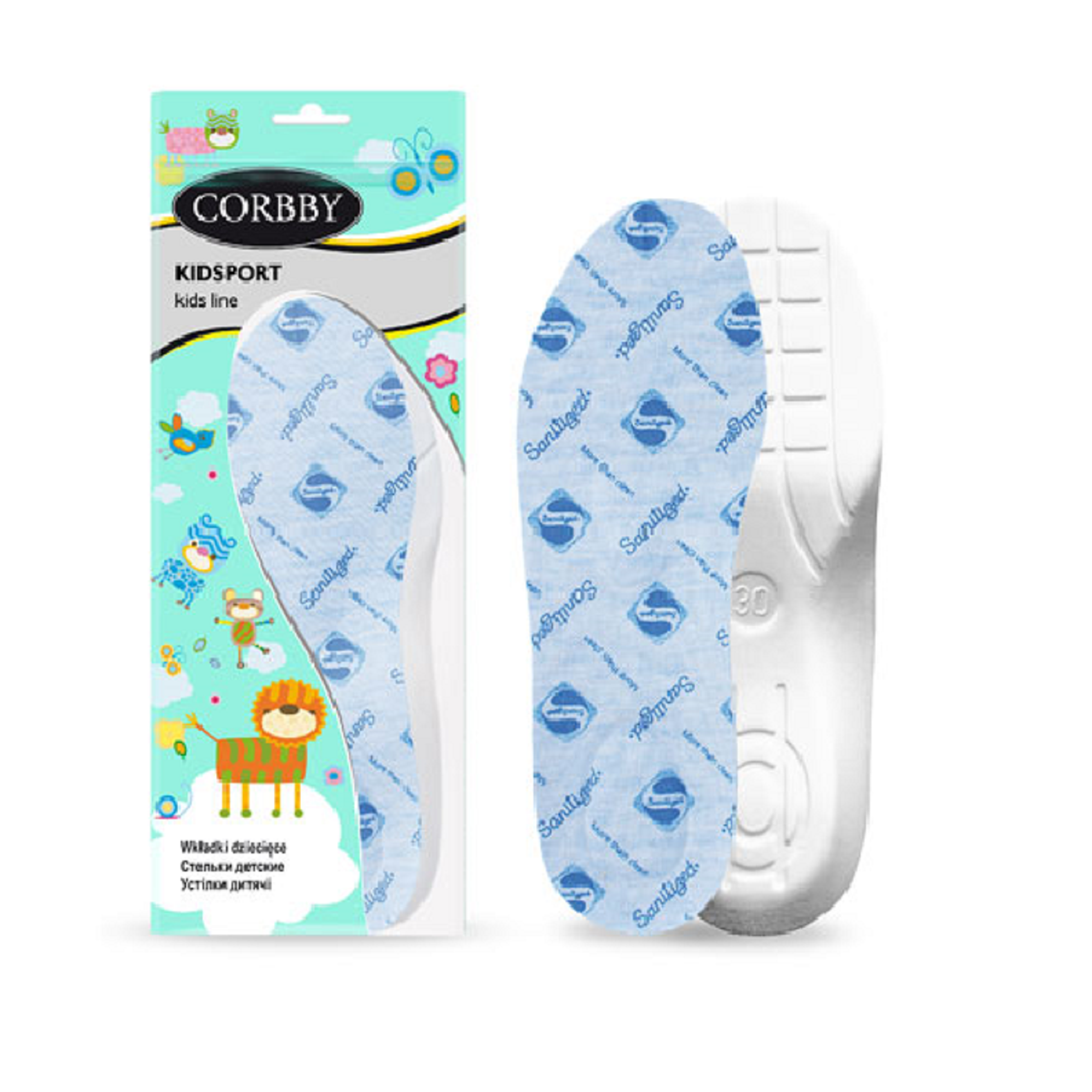 Стельки анатомические CORBBY Kidsport - фото 1