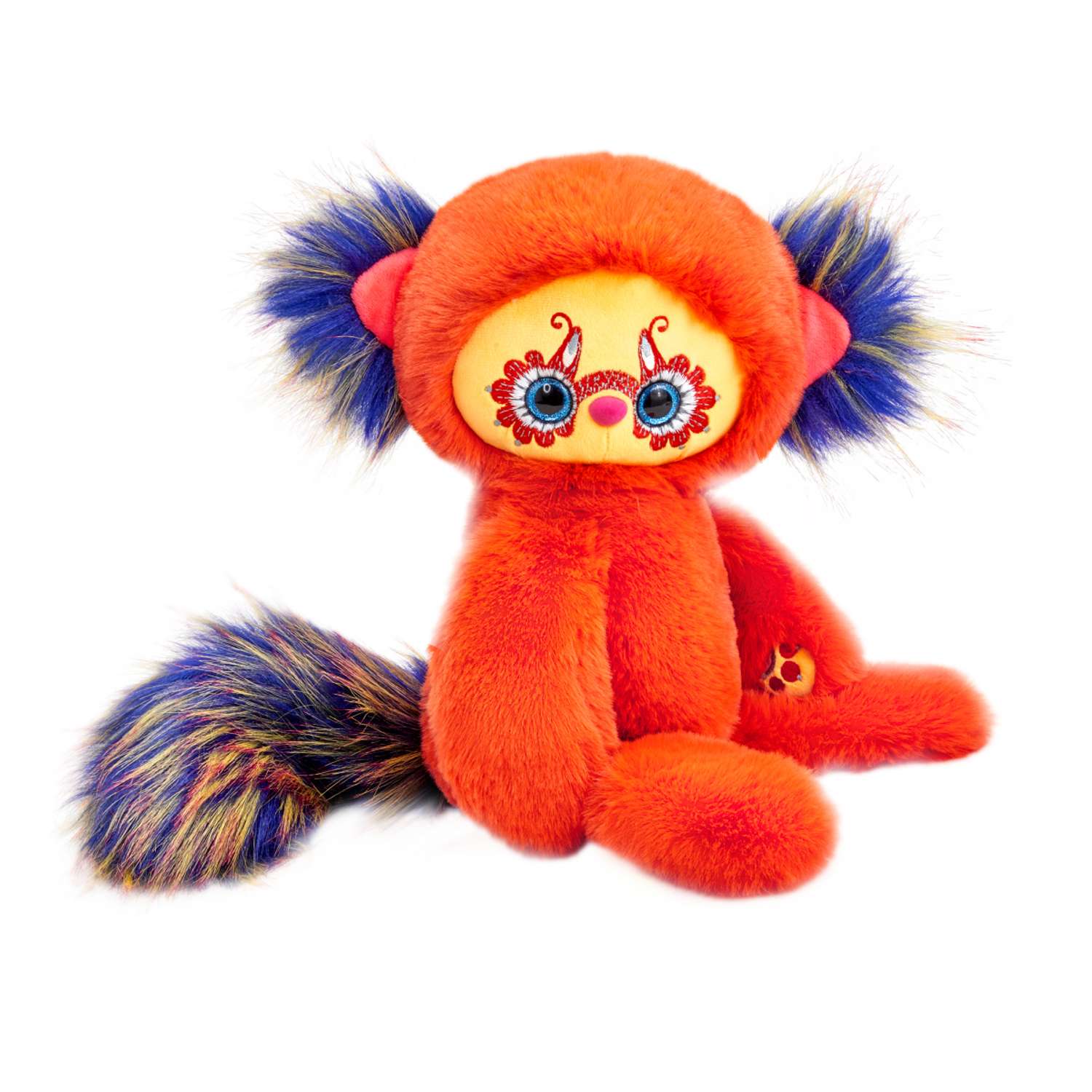 Мягкая игрушка BUDI BASA Лори Колори Мико оранжевый 30 см LR30-10 - фото 1