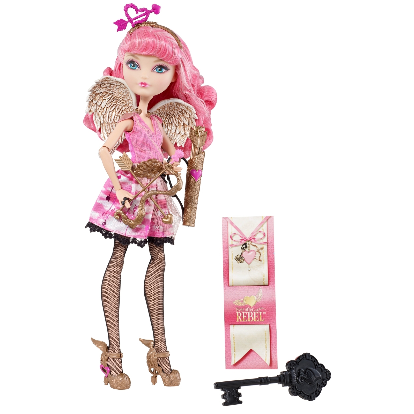 Кукла Ever After High Купидон BDB09 купить по цене 199 ₽ в  интернет-магазине Детский мир