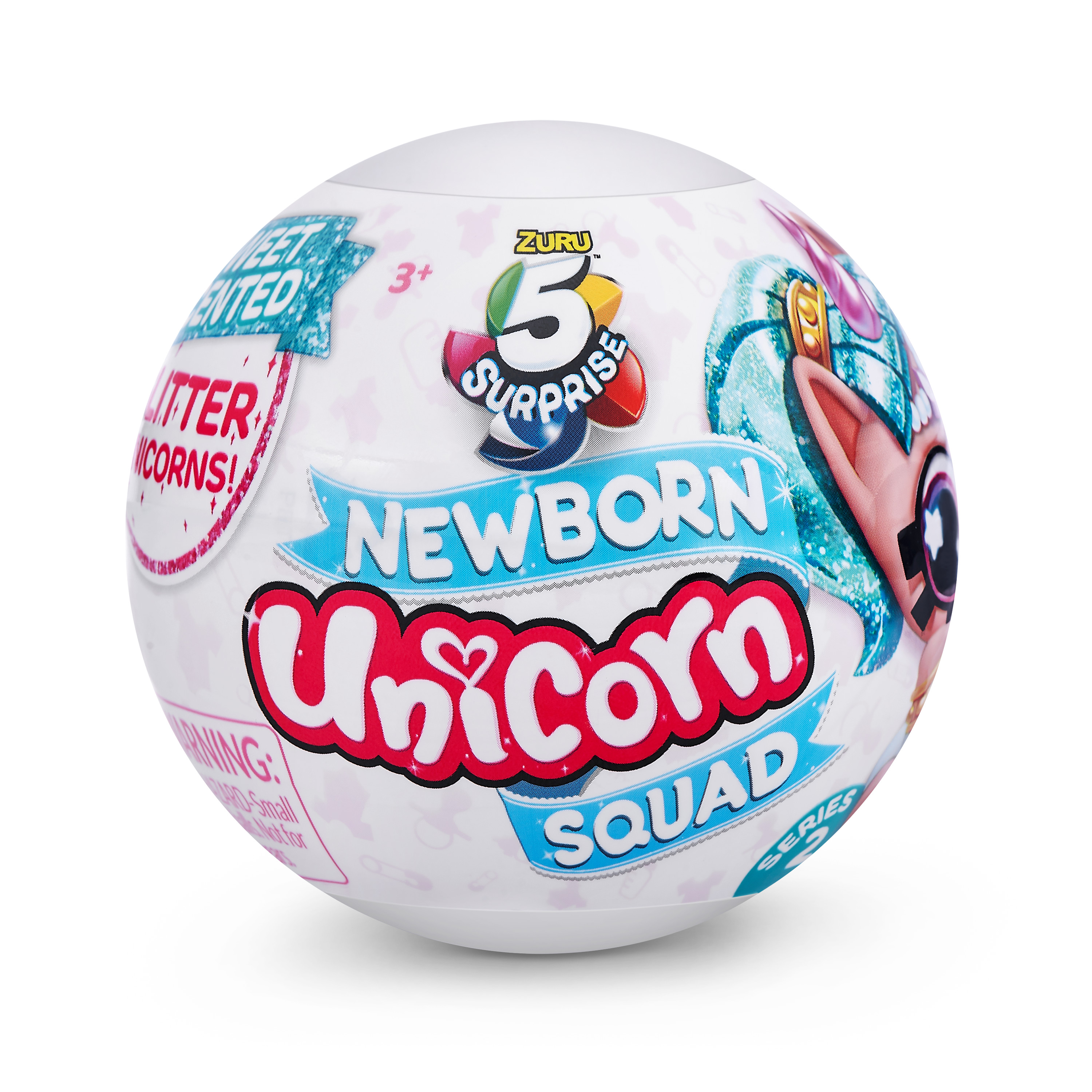 Игрушка Zuru 5 surprise Newborn Unicorn squad S5 Шар в непрозрачной упаковке (Сюрприз) 77199GQ2 - фото 19