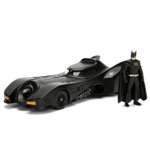 Автомобиль Jada Batmobile with Batman 1:24 черный