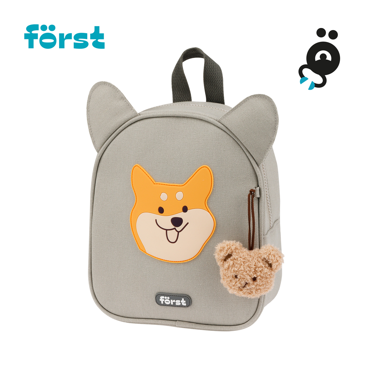 Рюкзак Forst F-Kids Cute corgi 25*21*10см 1 отделение уплотненная спинка - фото 2