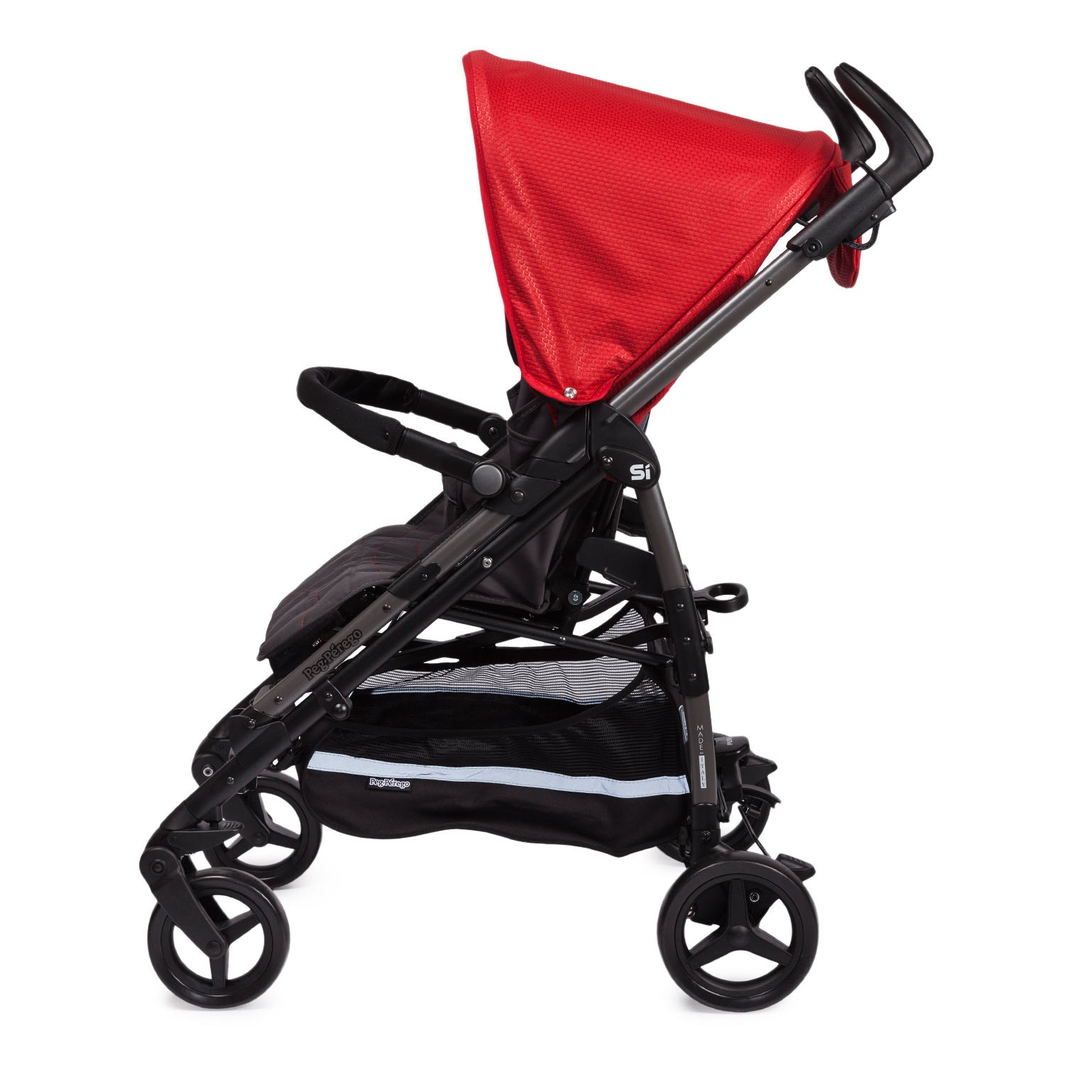 Прогулочная коляска Peg-Perego Si Completo Bloom Red - фото 6