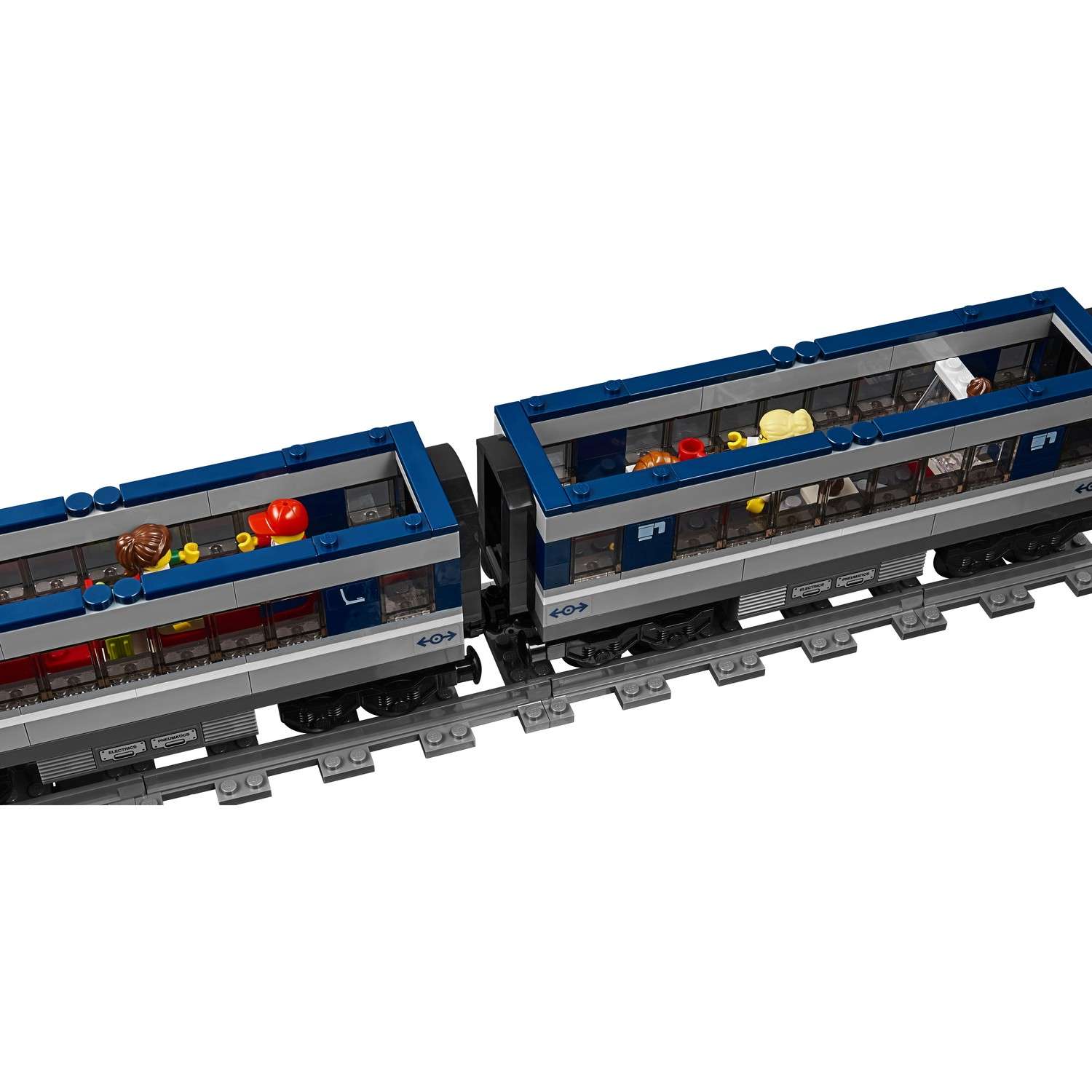 Конструктор LEGO City Trains Пассажирский поезд 60197 - фото 14