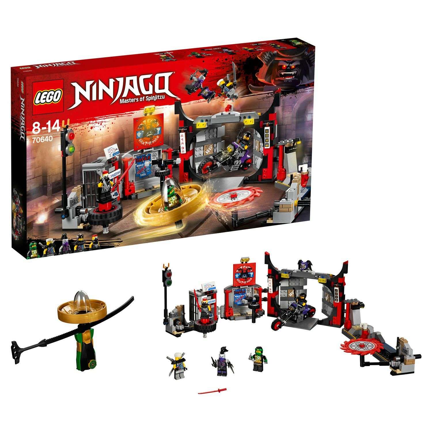 Конструктор LEGO Штаб-квартира Сынов Гармадона Ninjago (70640) - фото 1